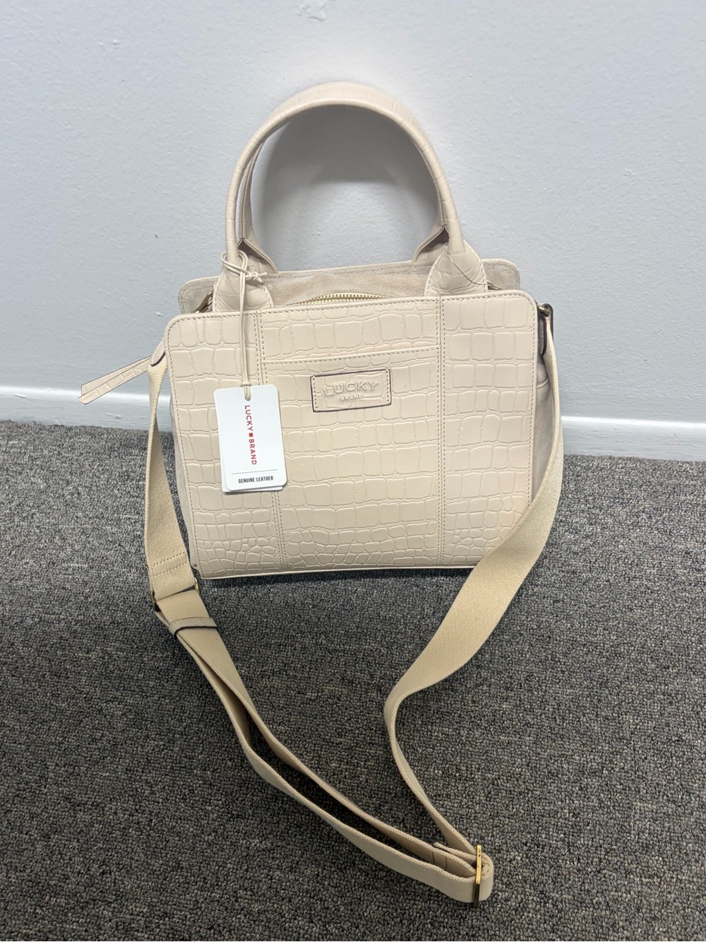 New Lucky Brand Leather Handbag